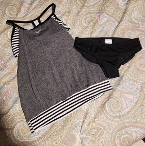 Nike 2 piece bathing suit
